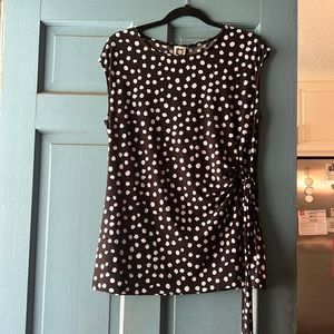 Polka dot top